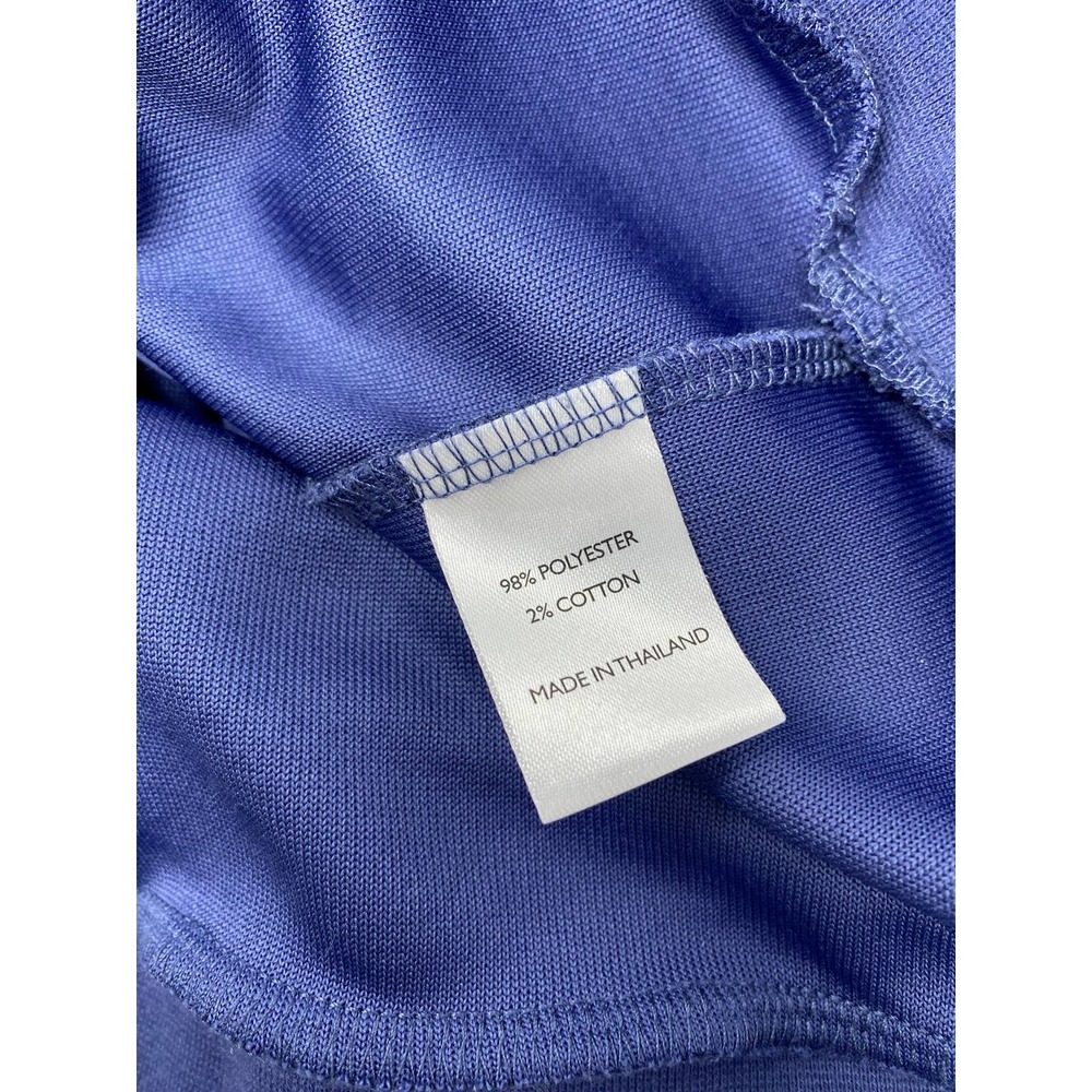 Black Clover Small Blue White Striped Silicon Logo‎ Long Sleeve Pullover Sweater - Picture 3 of 5